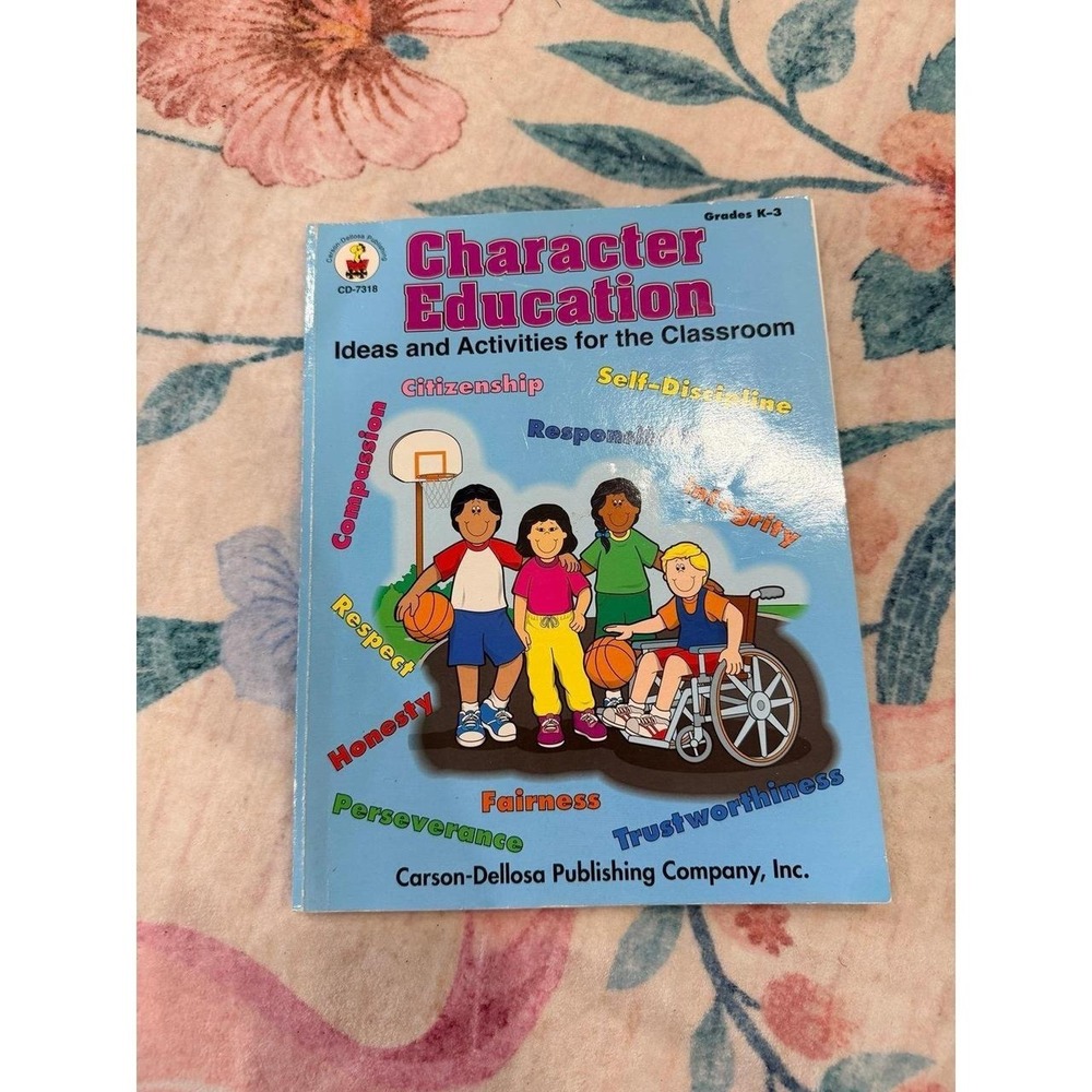 Vintage Carson Dellosa character education book